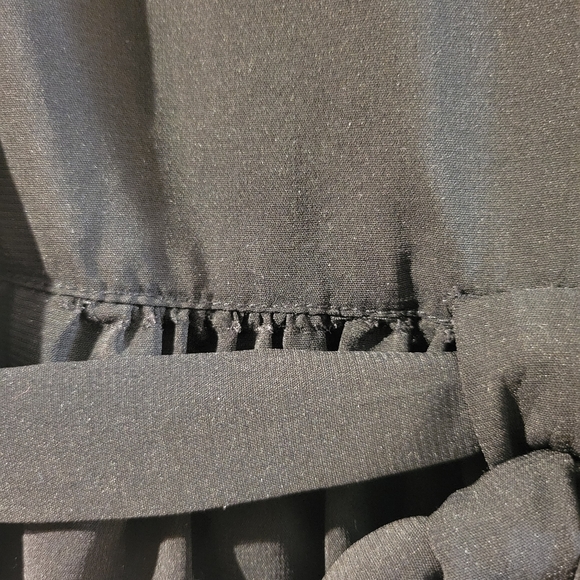 Orb Sheer Black Blouse - Picture 7 of 10